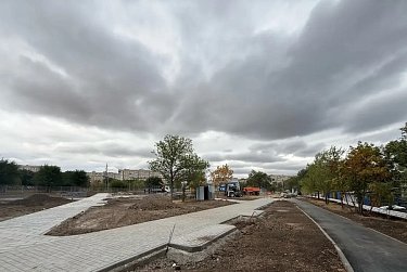 В Новотроицке проходит реконструкция сразу нескольких общественных пространств